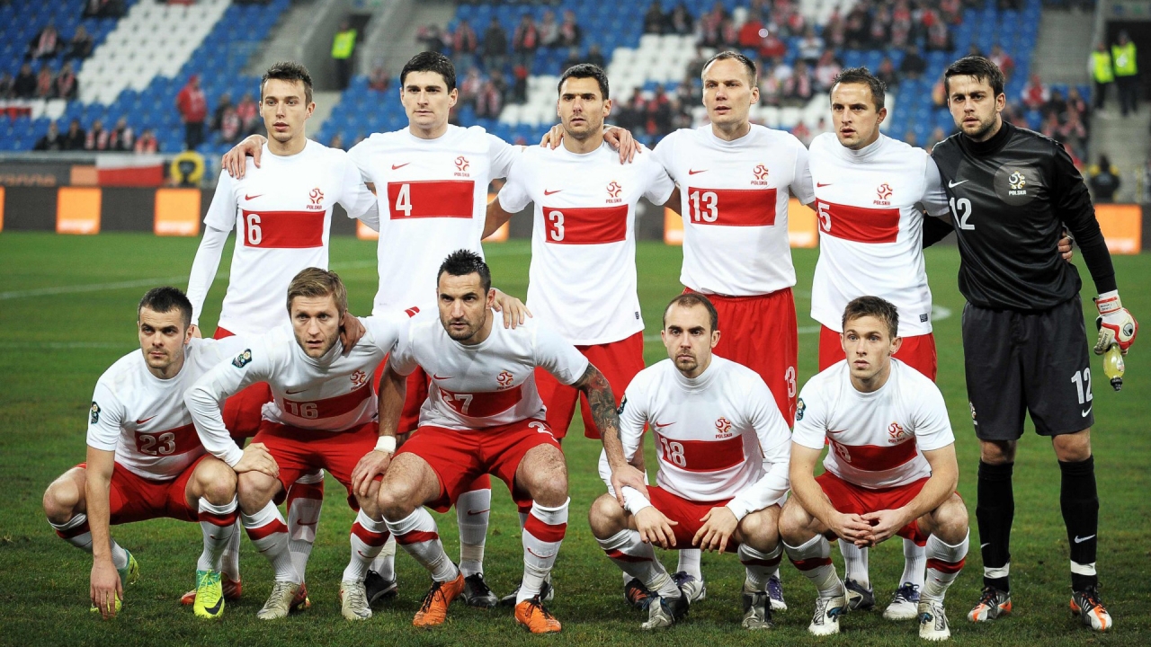 Polska National Team for 1280 x 720 HDTV 720p resolution