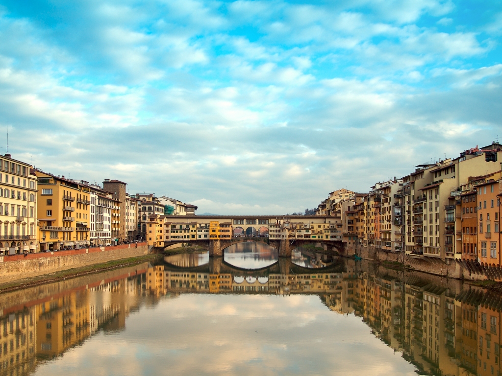 Ponte Vecchio Florence for 1024 x 768 resolution