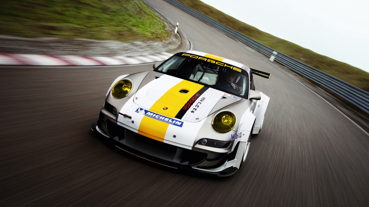 Porsche 911 GT3 RSR for 1280 x 720 HDTV 720p resolution
