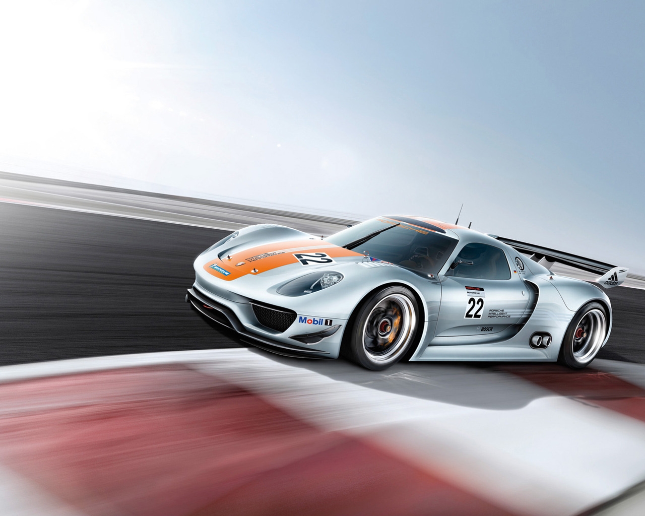 Porsche 918 RSR Speed for 1280 x 1024 resolution