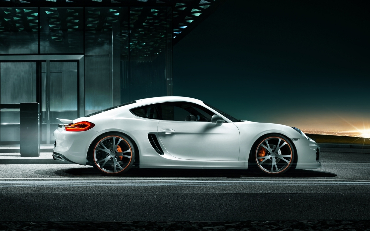 Porsche Cayman Tuning for 1280 x 800 widescreen resolution