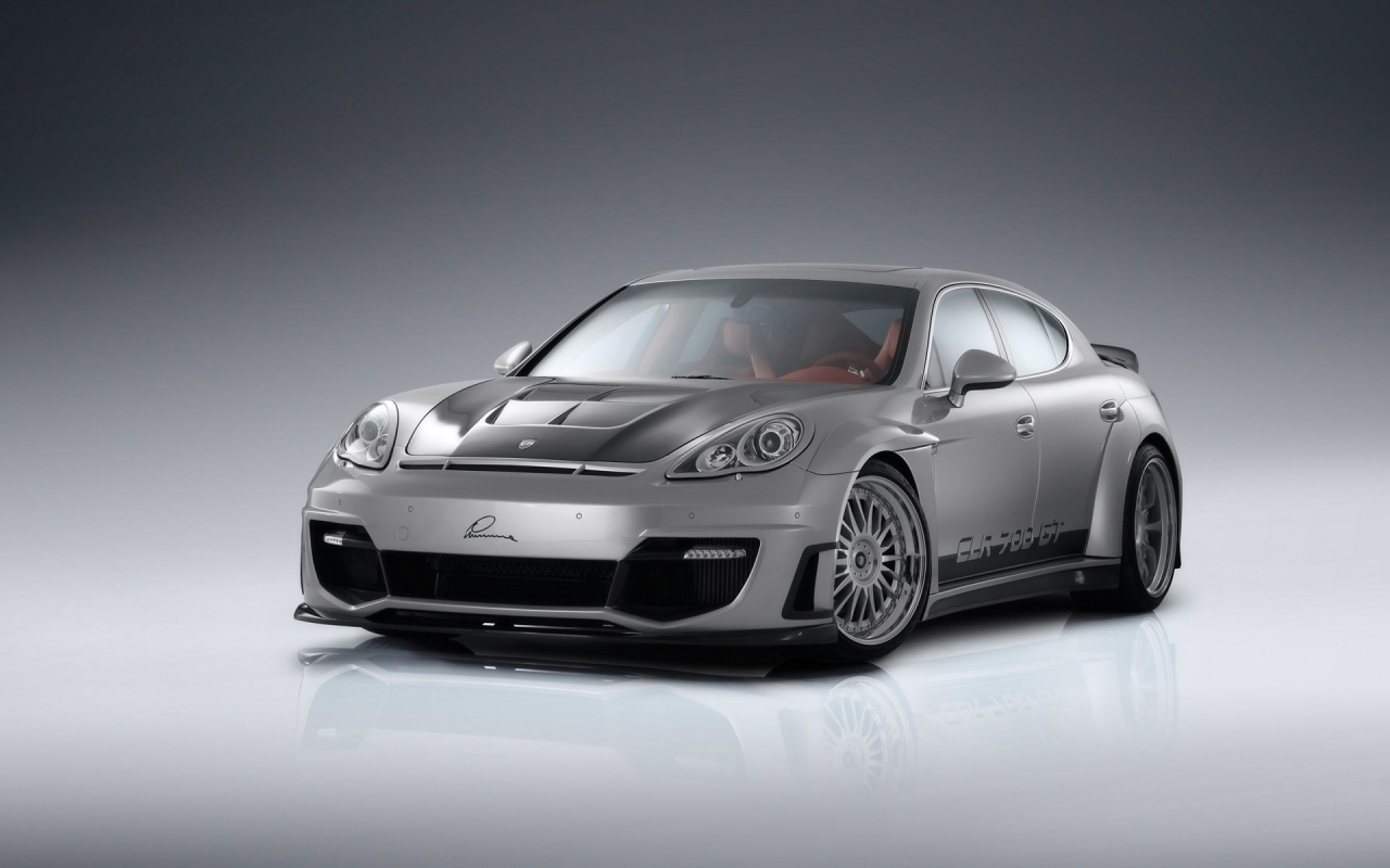 Porsche Panamera 2010 Lumma Design for 1280 x 800 widescreen resolution