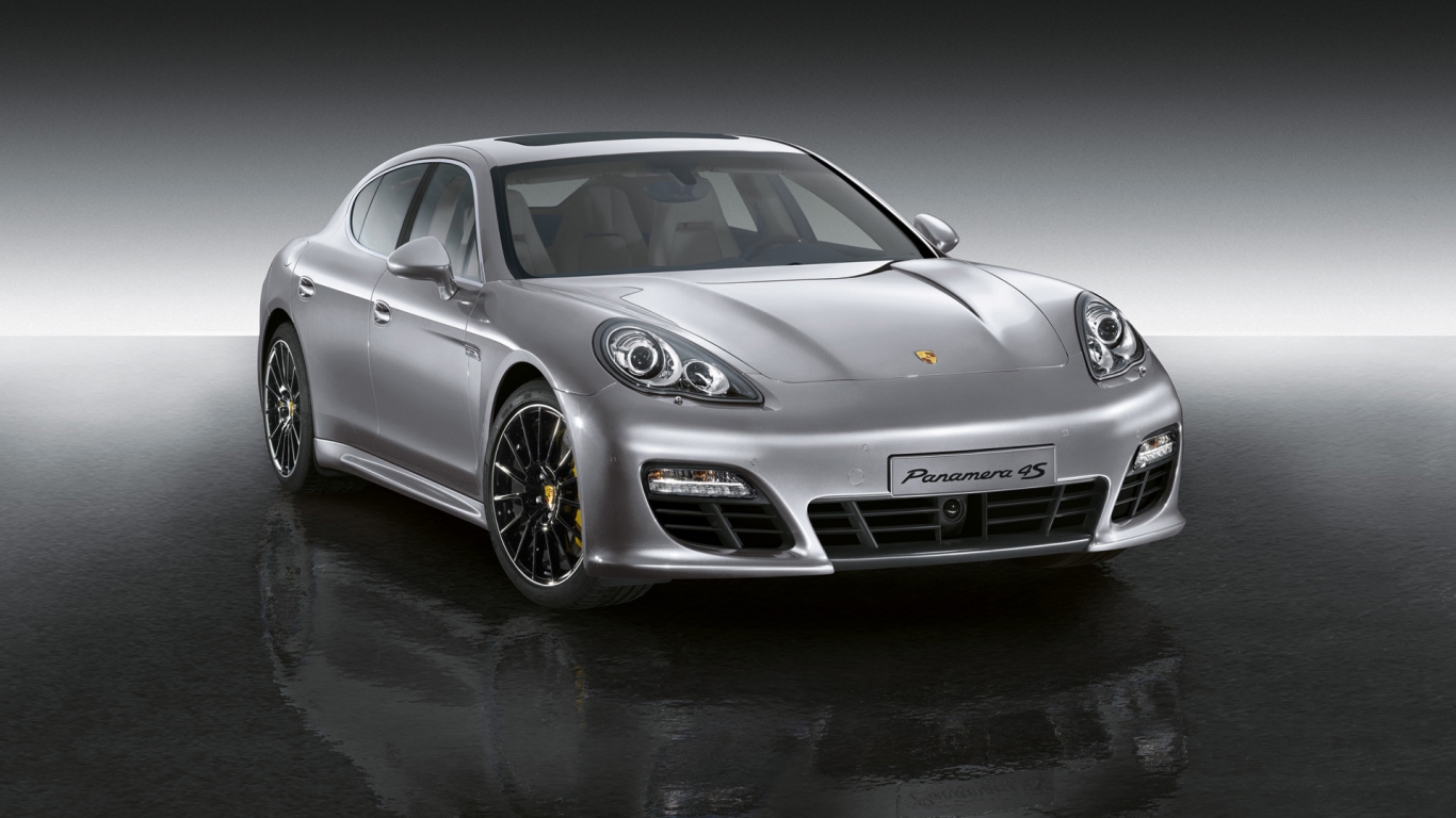 Porsche Panamera Individualization Front Angle for 1366 x 768 HDTV resolution