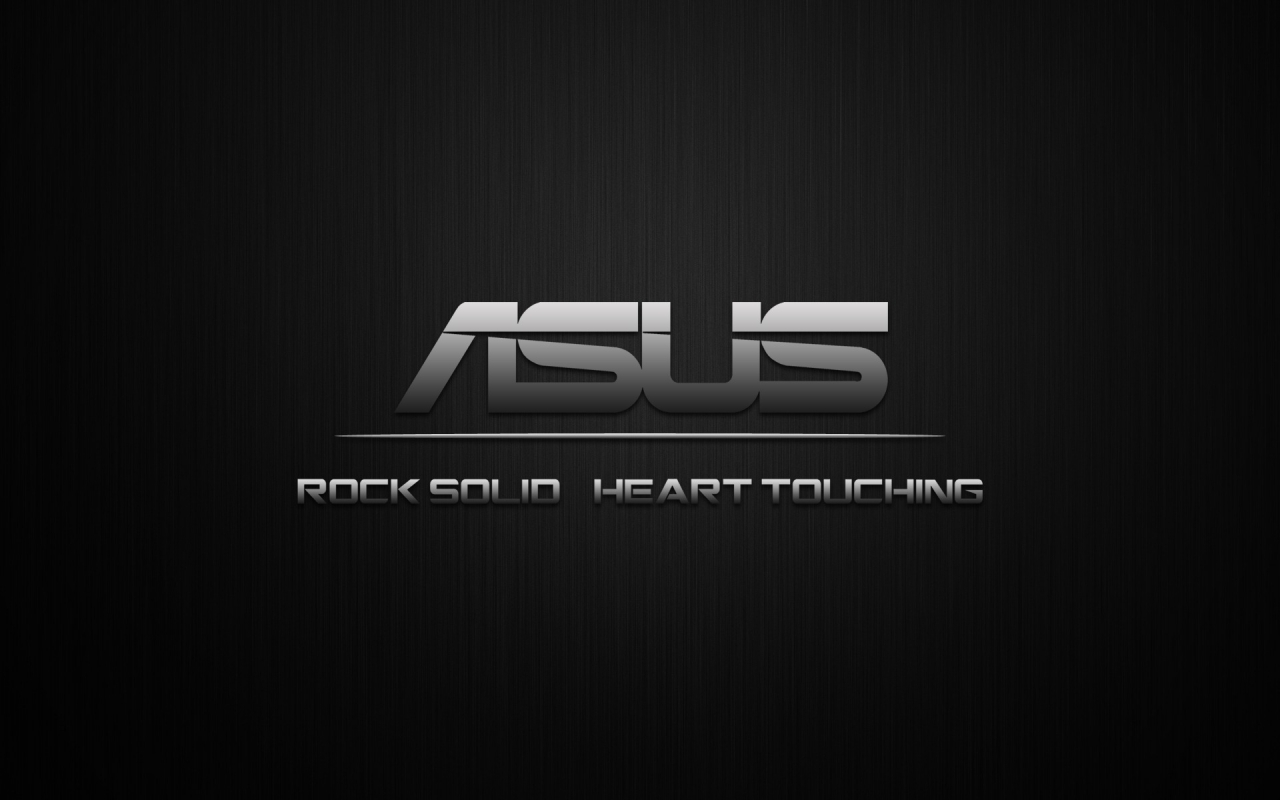Posh Asus Logo for 1280 x 800 widescreen resolution