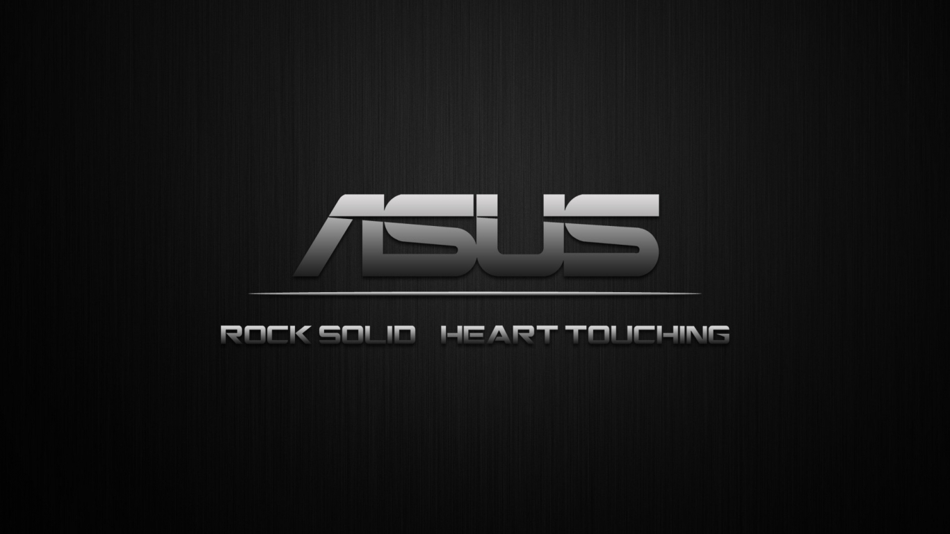 Posh Asus Logo for 1366 x 768 HDTV resolution