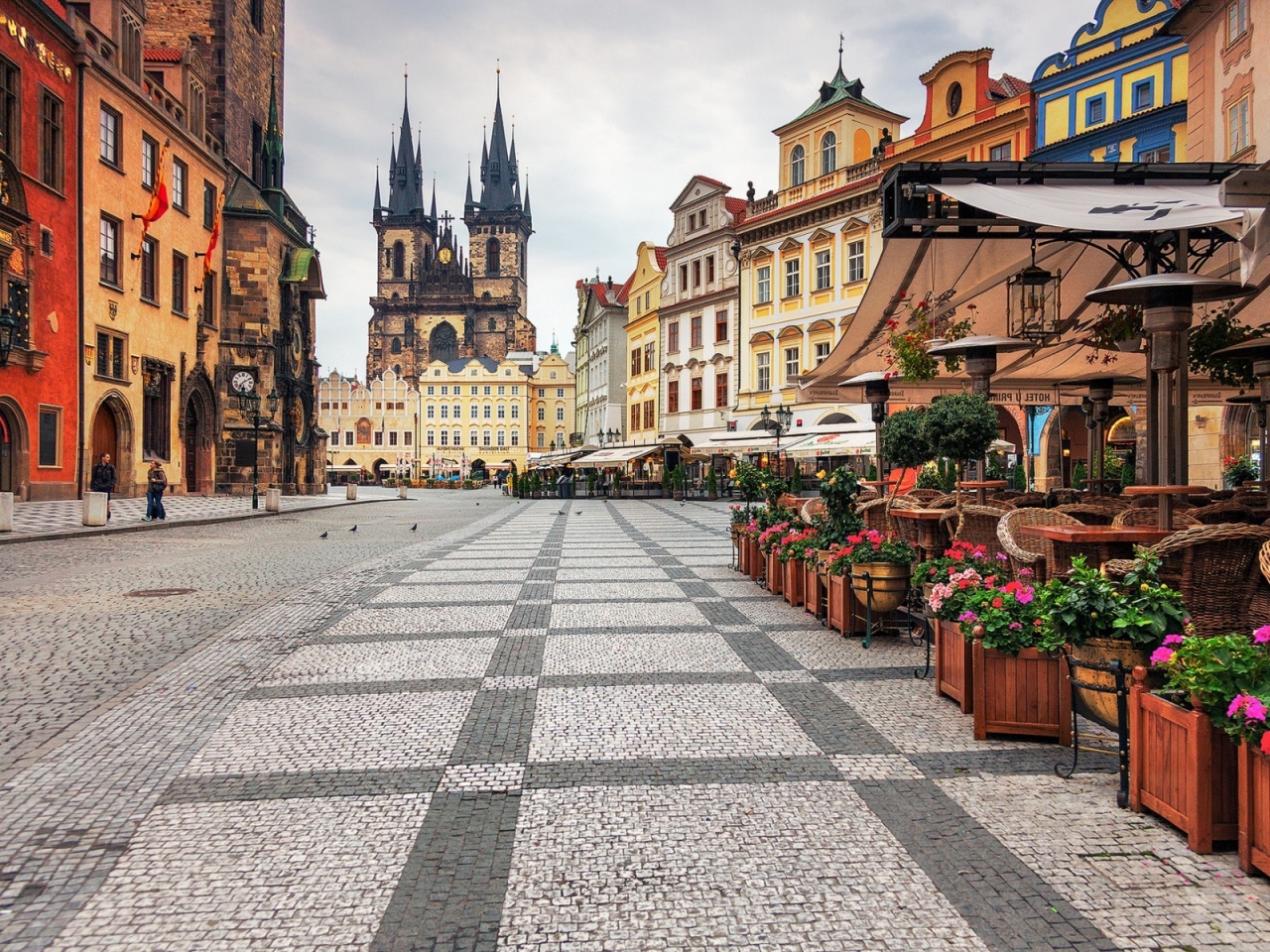 Prague City Center for 1280 x 960 resolution