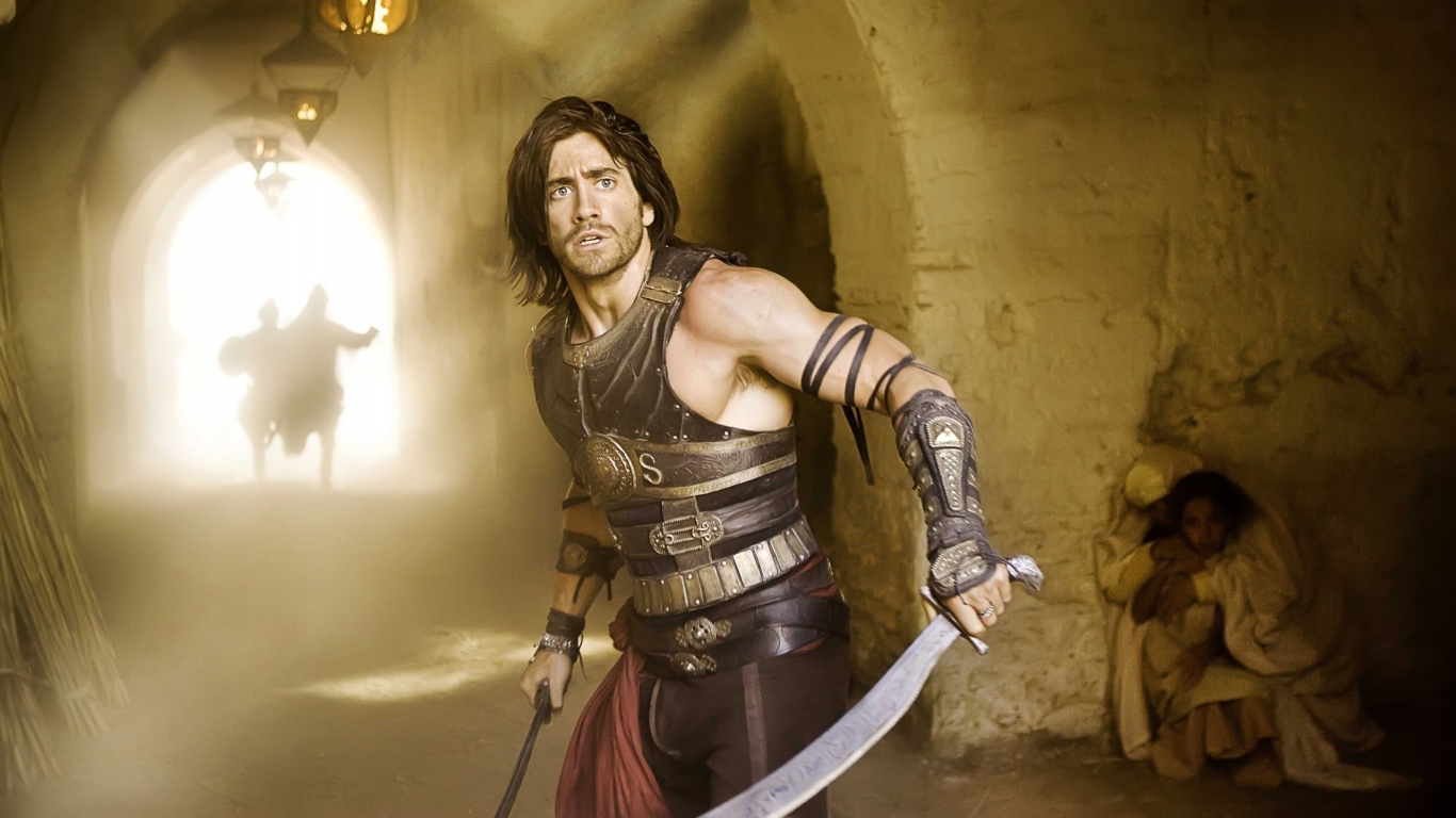 Prince Dastan Prince of Persia the Movie for 1366 x 768 HDTV resolution