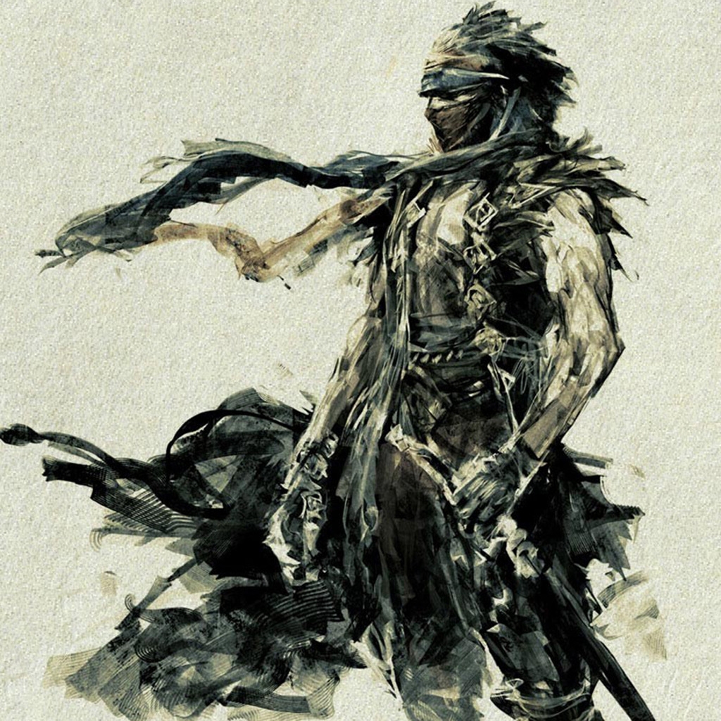 Prince of Persia Drawing for 1024 x 1024 iPad resolution