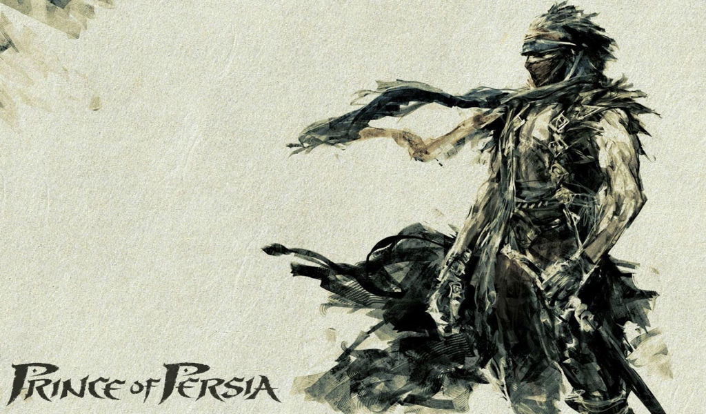 Prince of Persia Drawing for 1024 x 600 widescreen resolution