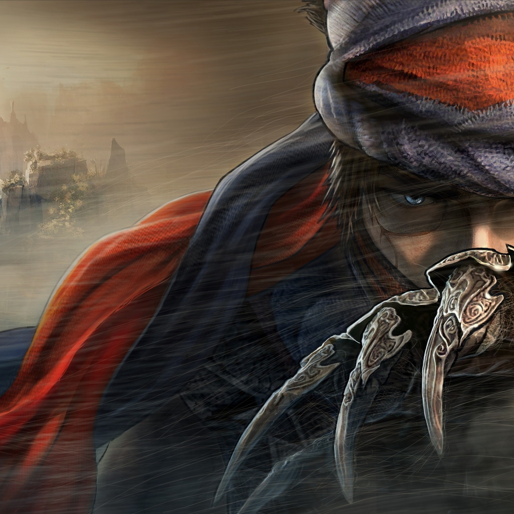Prince of Persia Face for 1024 x 1024 iPad resolution