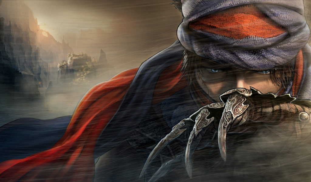 Prince of Persia Face for 1024 x 600 widescreen resolution