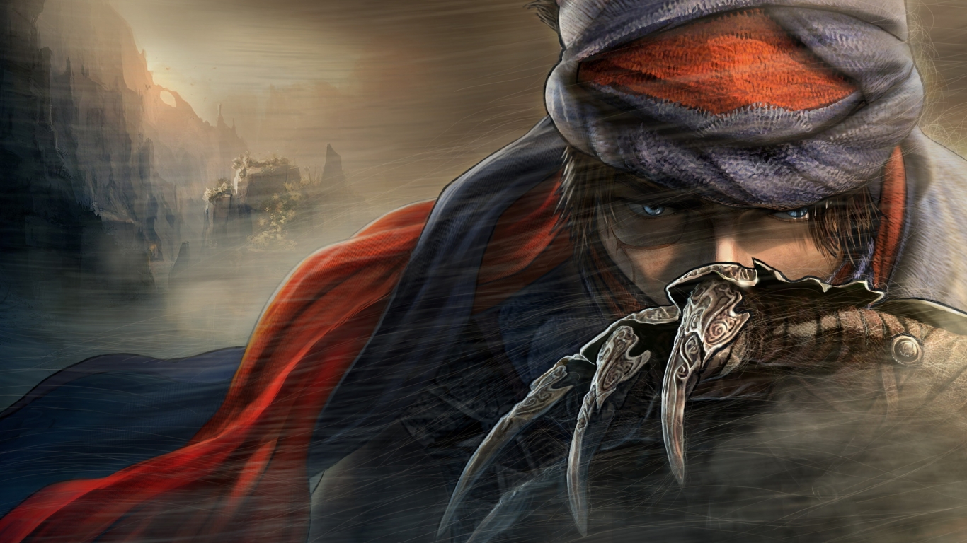 Prince of Persia Face for 1366 x 768 HDTV resolution