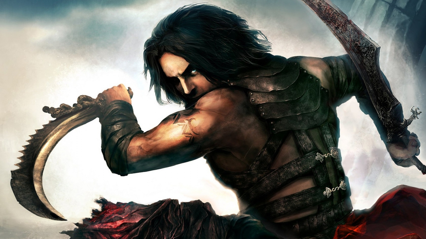 Prince of Persia Warrior Within for 1366 x 768 HDTV resolution