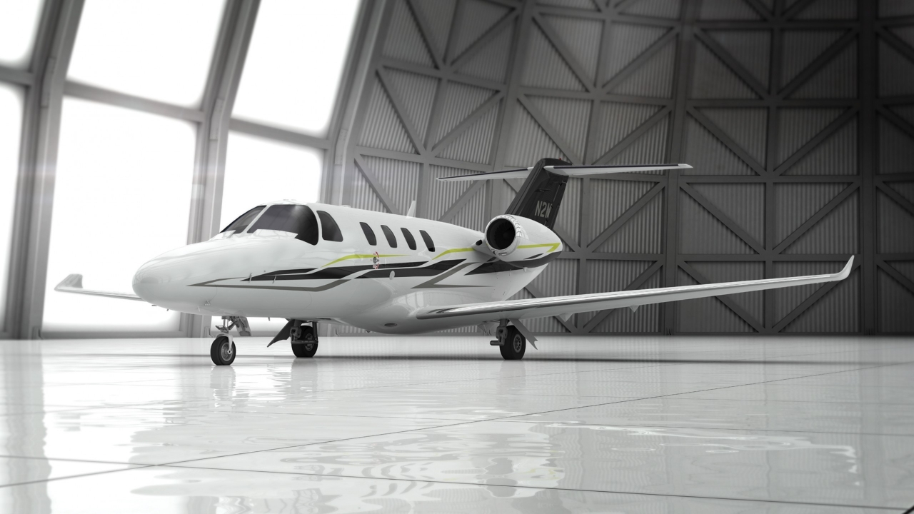 Private Jet for 1280 x 720 HDTV 720p resolution