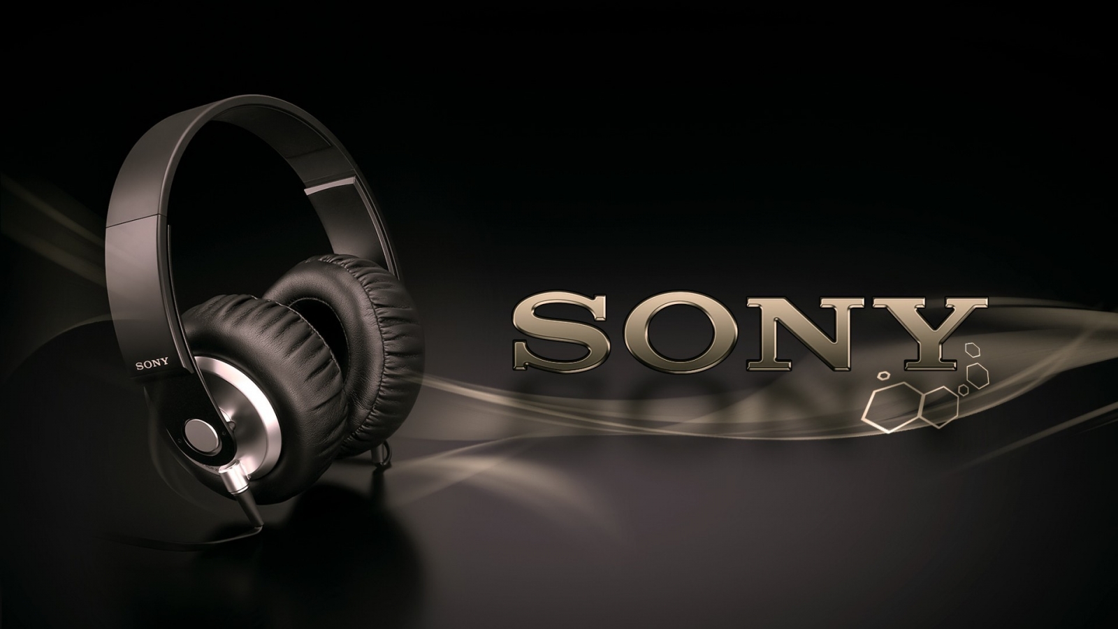 Professional Sony Headphones for 1600 x 900 HDTV resolution