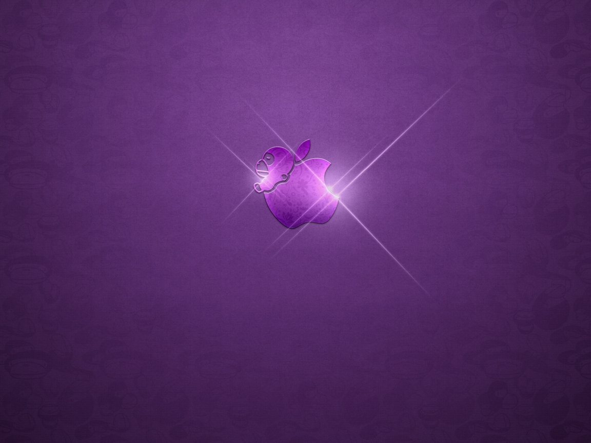 Purple Aple for 1152 x 864 resolution