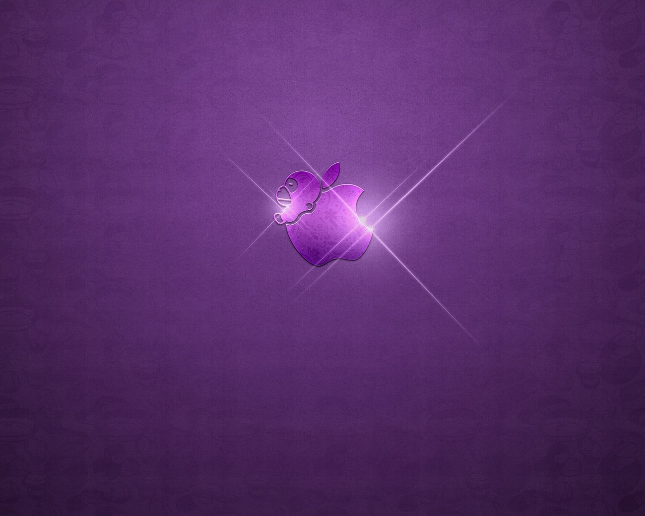 Purple Aple for 1280 x 1024 resolution