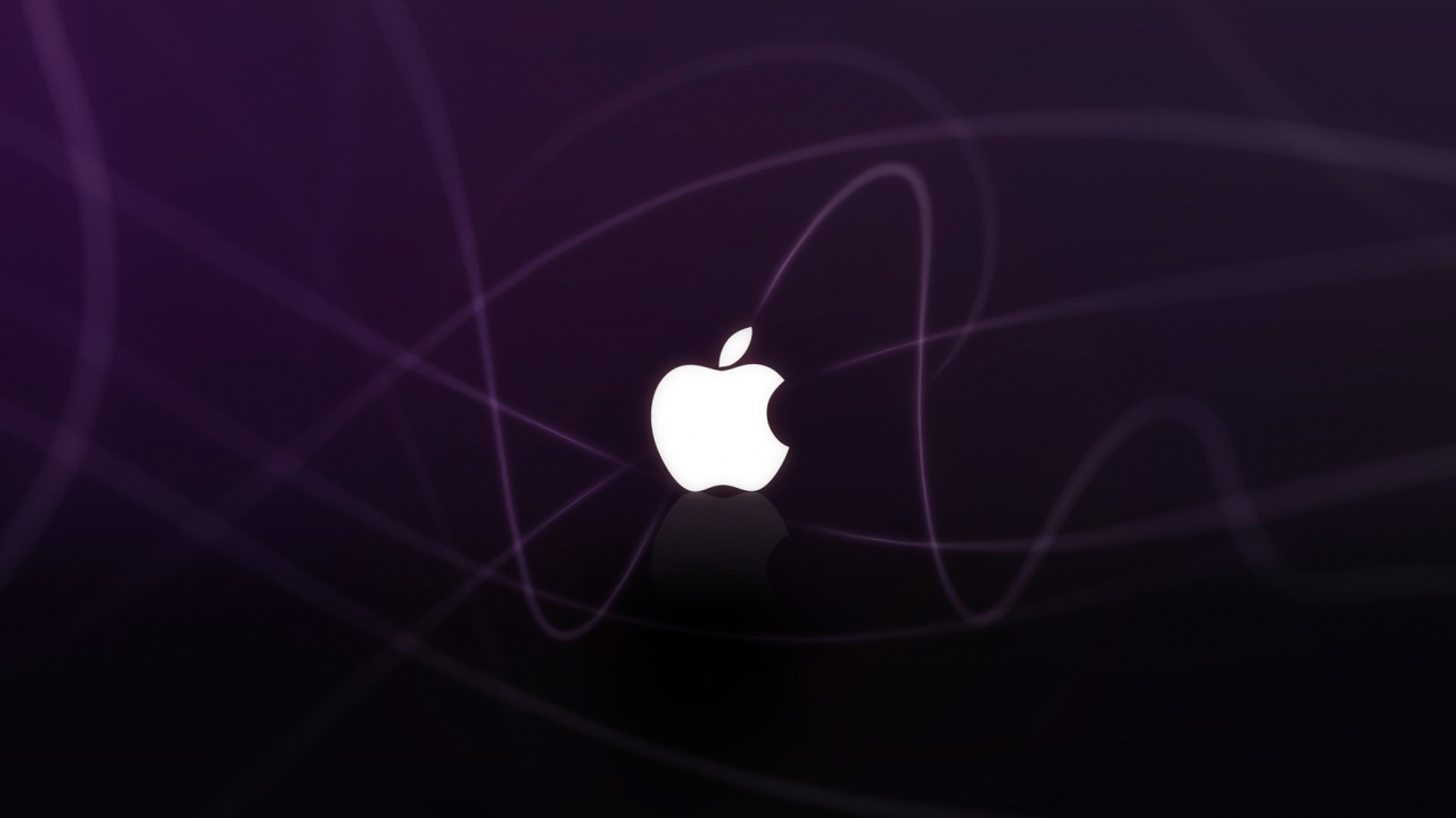 Purple Apple frequency for 1366 x 768 HDTV resolution