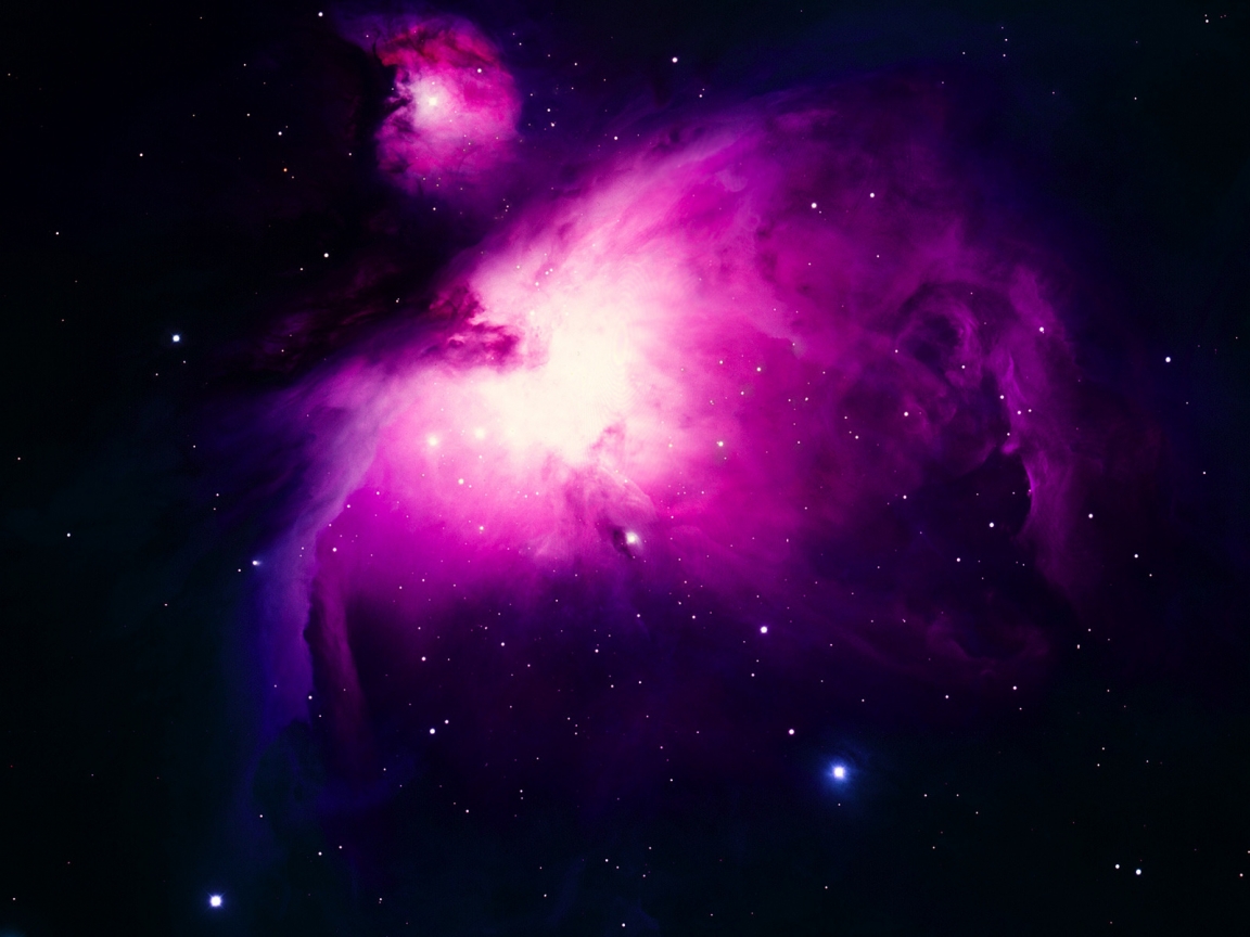 Purple Orion Nebula for 1152 x 864 resolution