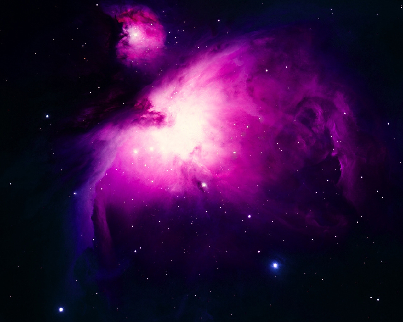Purple Orion Nebula for 1280 x 1024 resolution