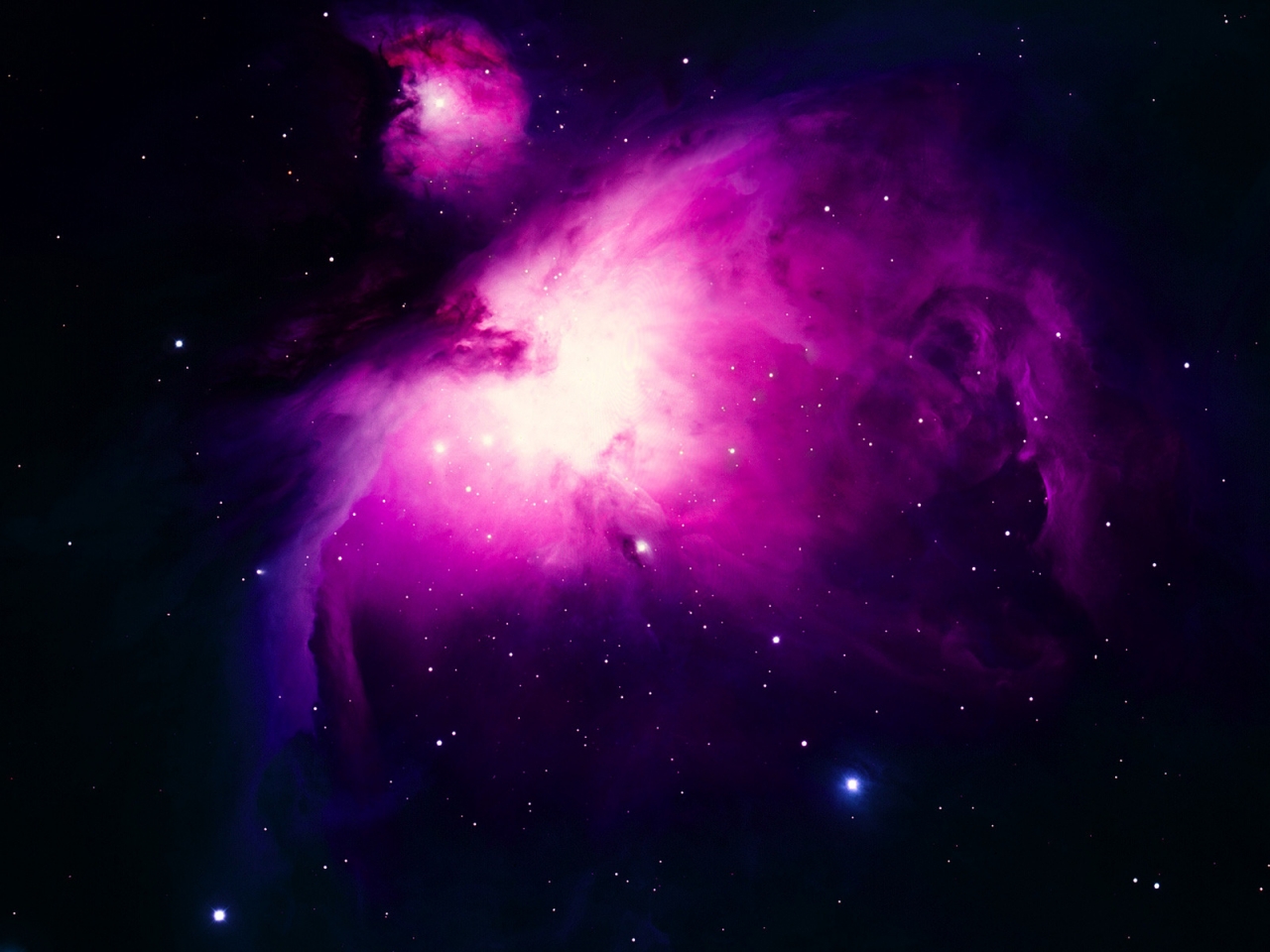 Purple Orion Nebula for 1280 x 960 resolution