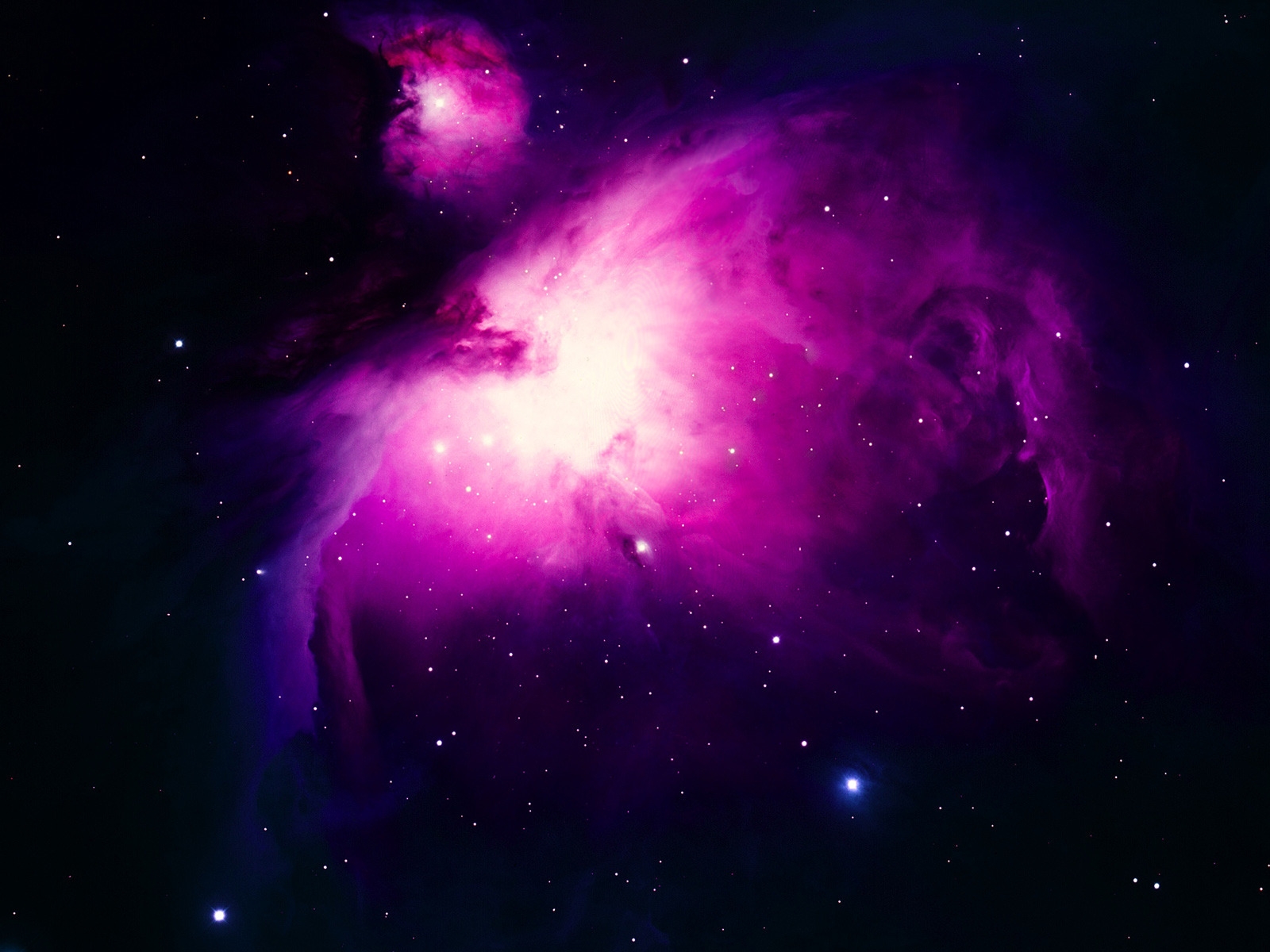 Purple Orion Nebula for 1600 x 1200 resolution