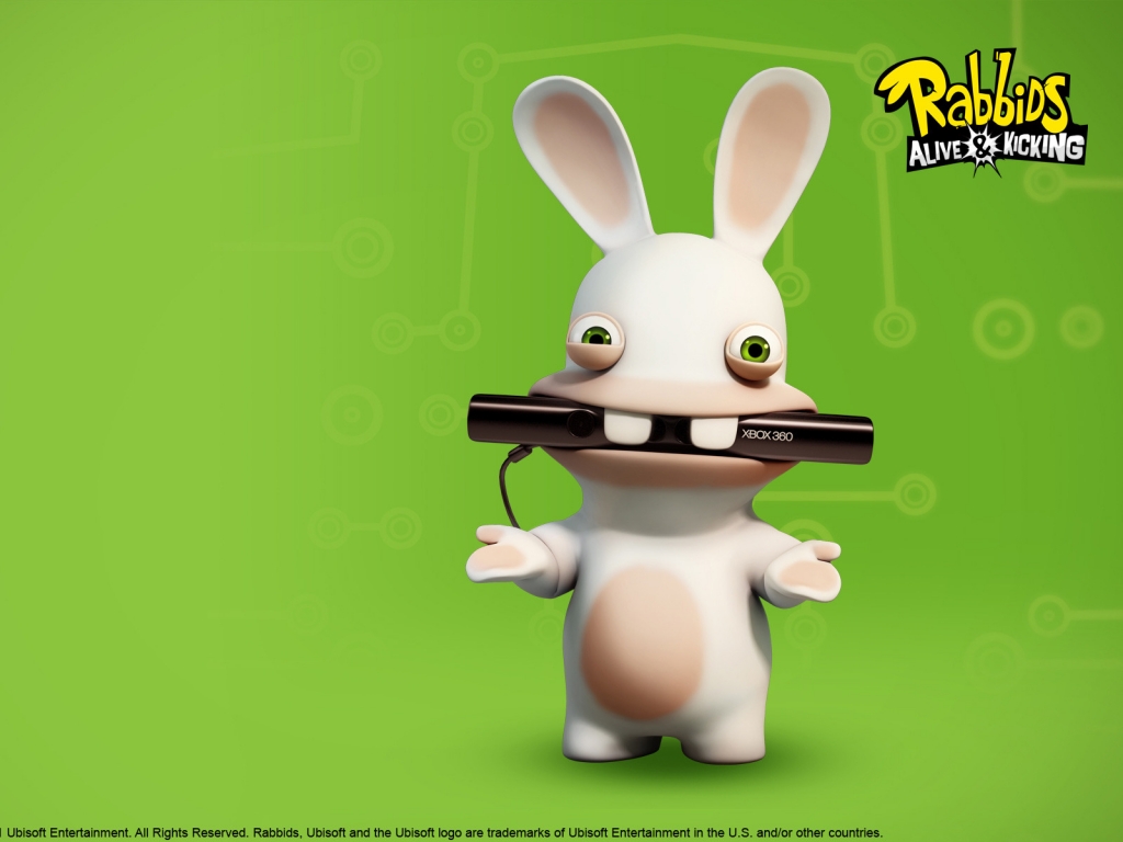 Rabbids Alive and Kicking Game for 1024 x 768 resolution