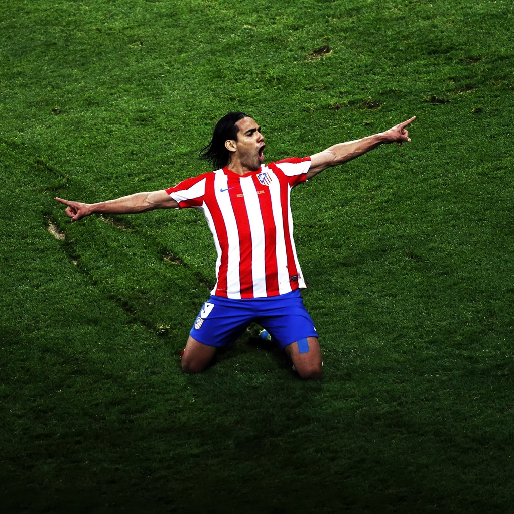 Radamel Falcao Garcia for 1024 x 1024 iPad resolution