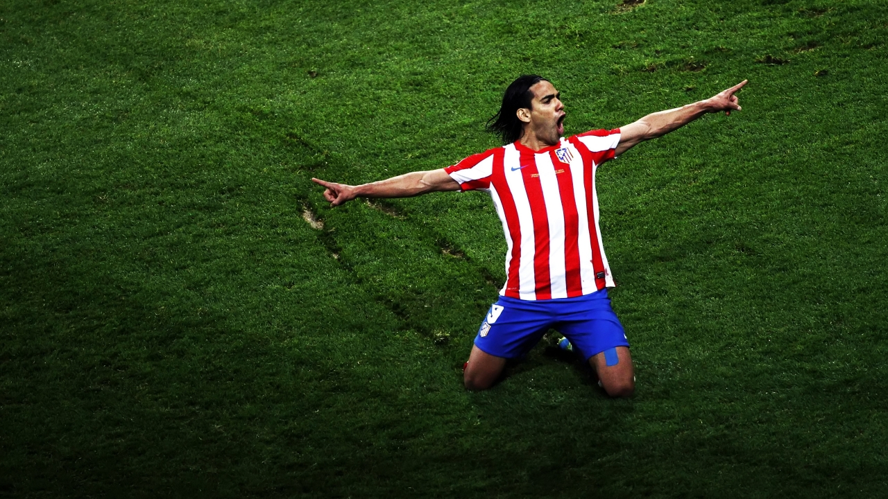 Radamel Falcao Garcia for 1280 x 720 HDTV 720p resolution