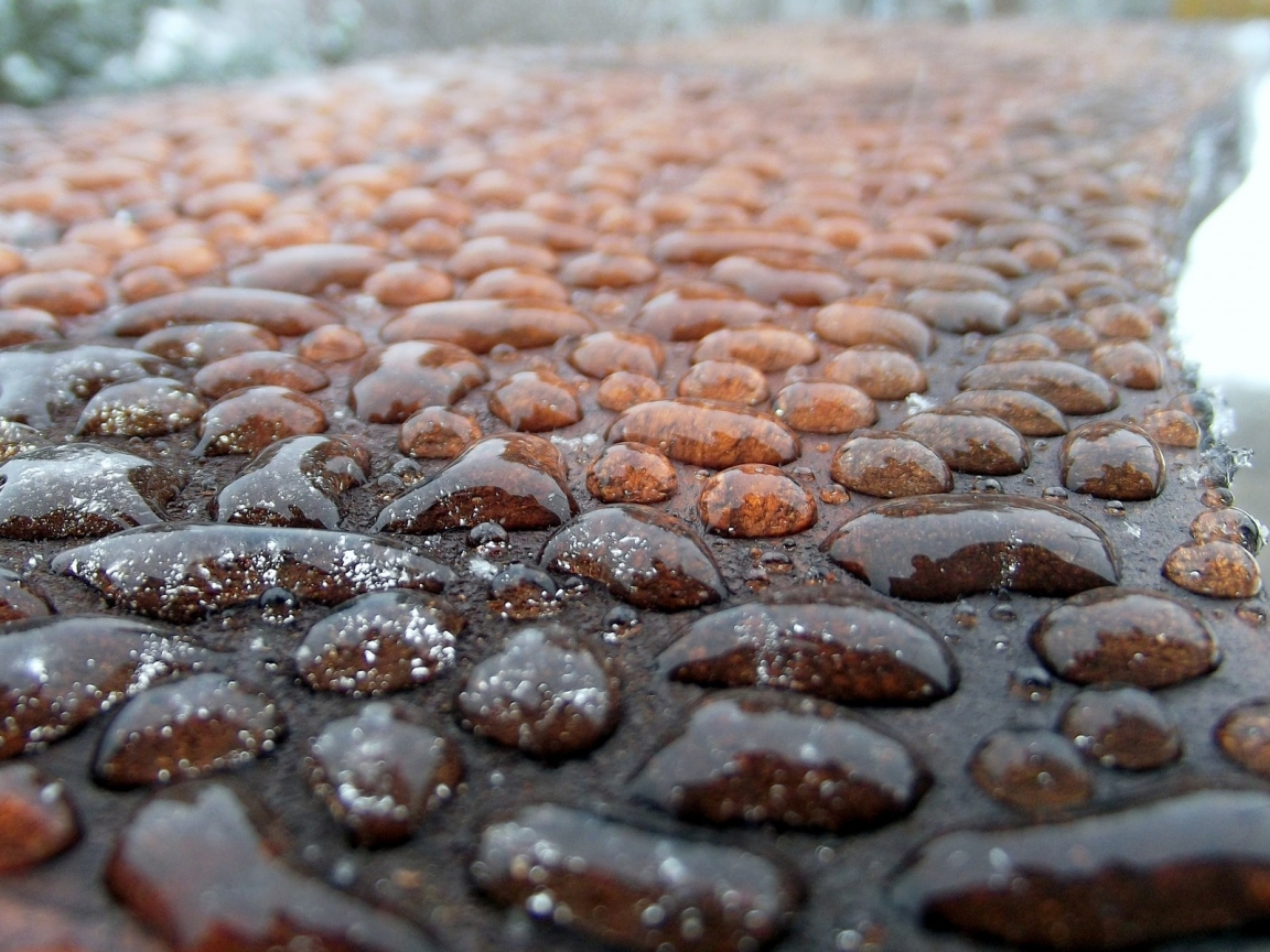 Rain Water Droplets for 1152 x 864 resolution
