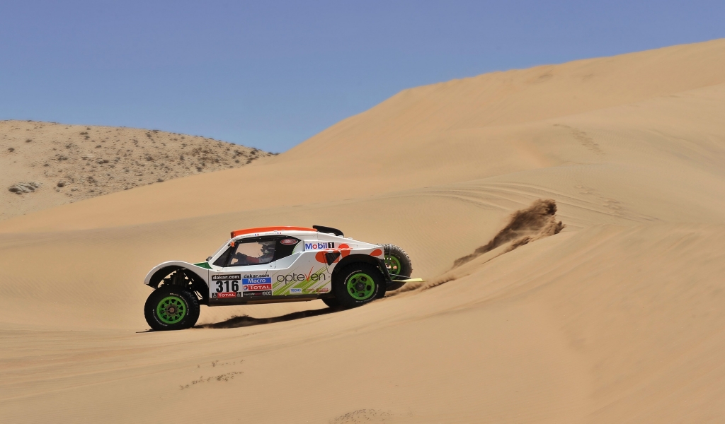 Rally Desert Race for 1024 x 600 widescreen resolution