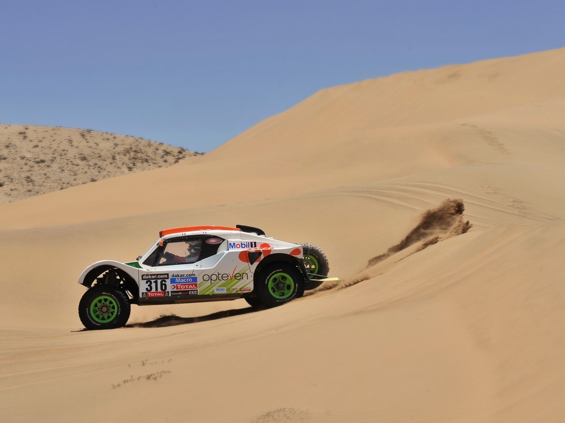 Rally Desert Race for 1152 x 864 resolution