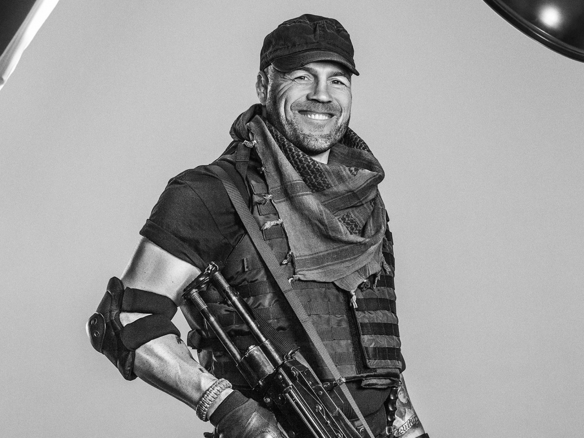 Randy Couture The Expendables 3 for 1152 x 864 resolution