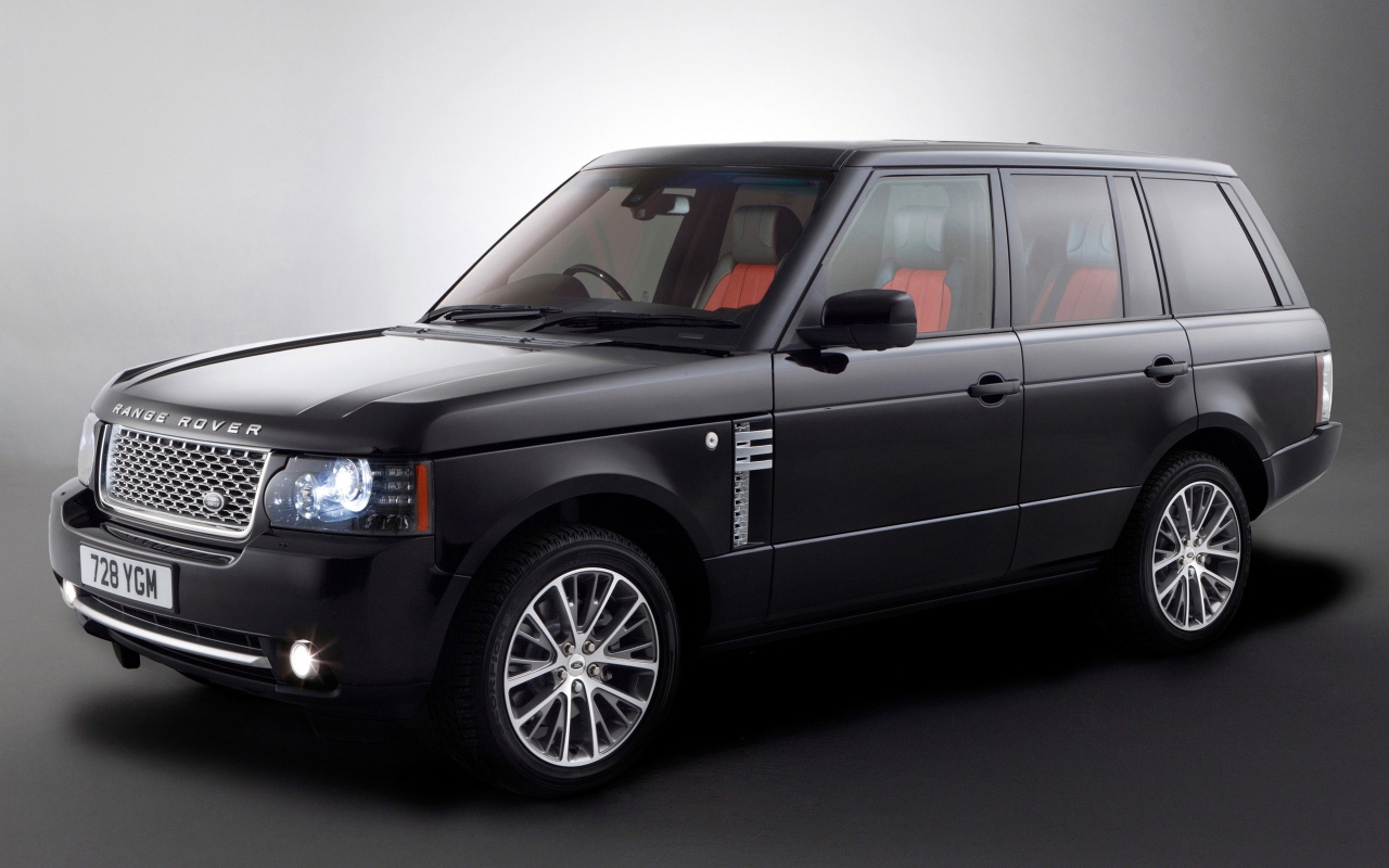 Range Rover Autobiography Black for 1280 x 800 widescreen resolution