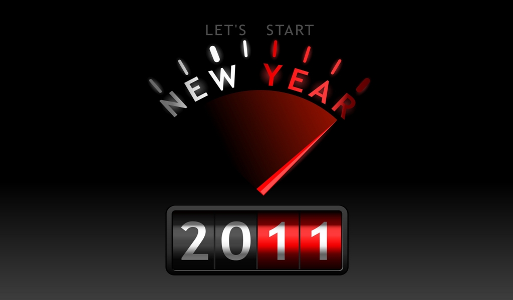 Ready for 2011 for 1024 x 600 widescreen resolution