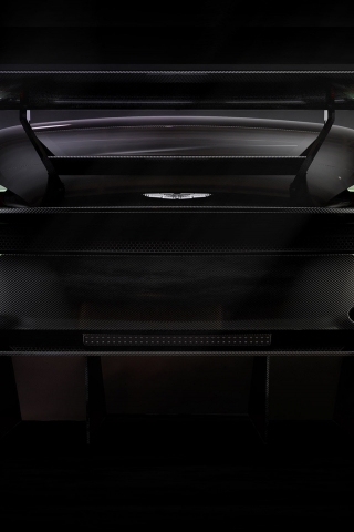 Rear of Aston Martin Vulcan for 320 x 480 iPhone resolution