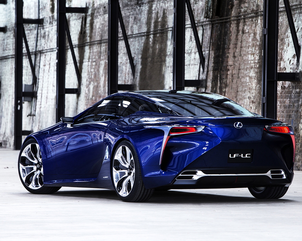 Rear Of Lexus LF-LC Concept for 1280 x 1024 resolution
