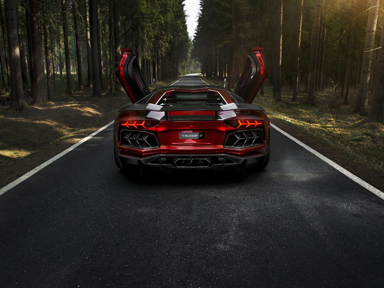 Rear of Mansory Aventador LP700 for 1280 x 960 resolution