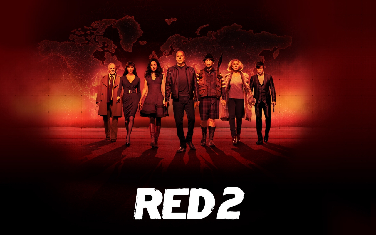 Red 2 Movie for 1280 x 800 widescreen resolution