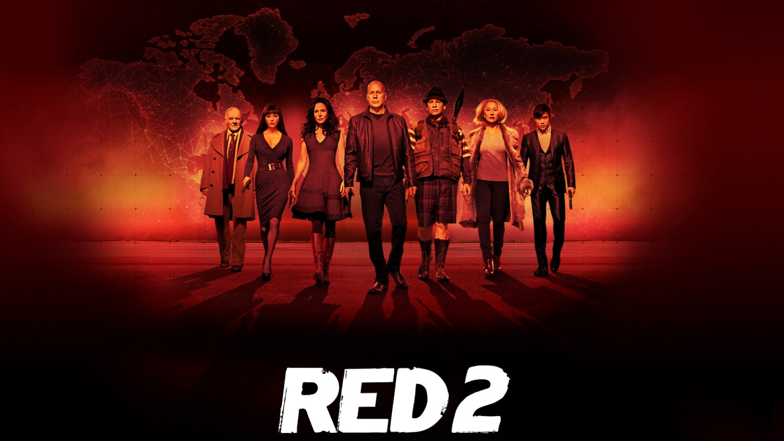 Red 2 Movie for 1536 x 864 HDTV resolution
