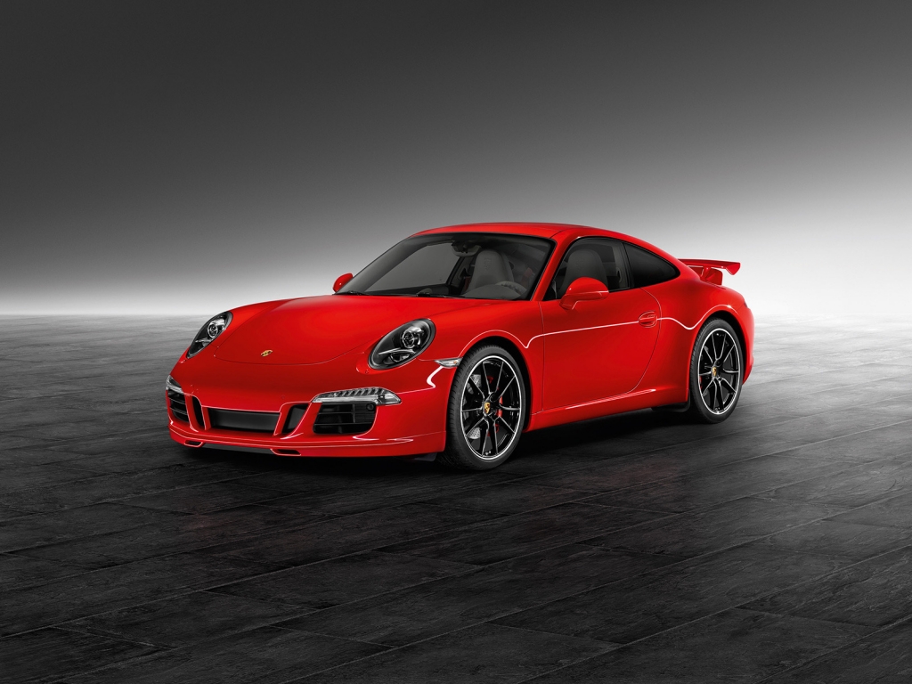 Red 911 Carrera S for 1024 x 768 resolution