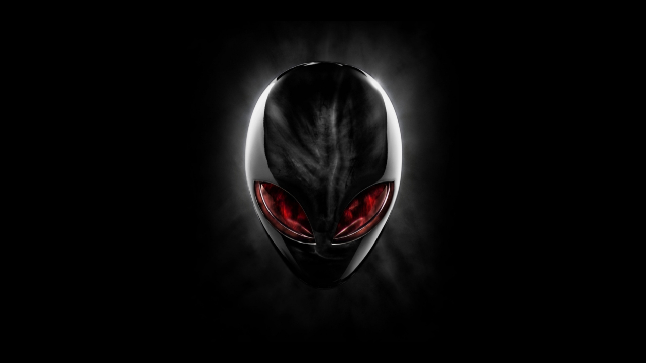 Red Alienware for 1280 x 720 HDTV 720p resolution