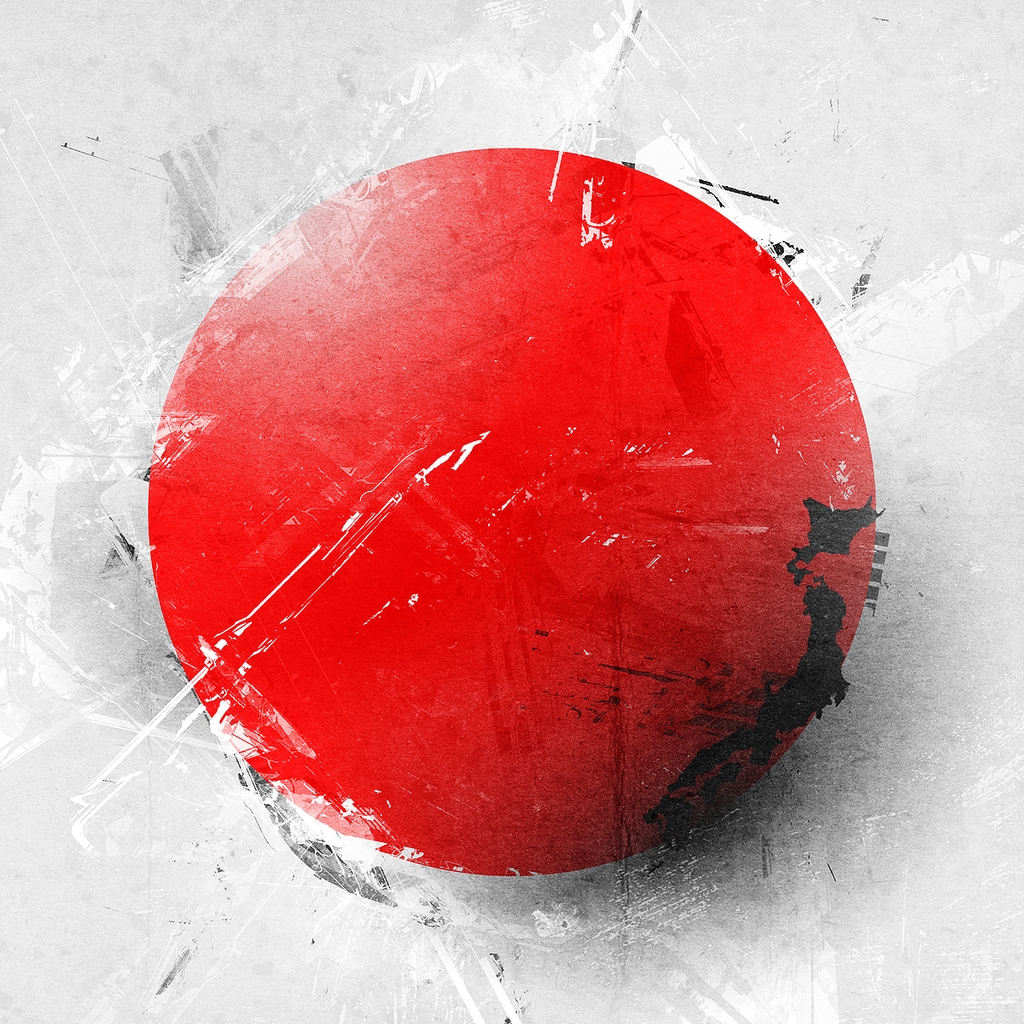 Red Ball for 1024 x 1024 iPad resolution