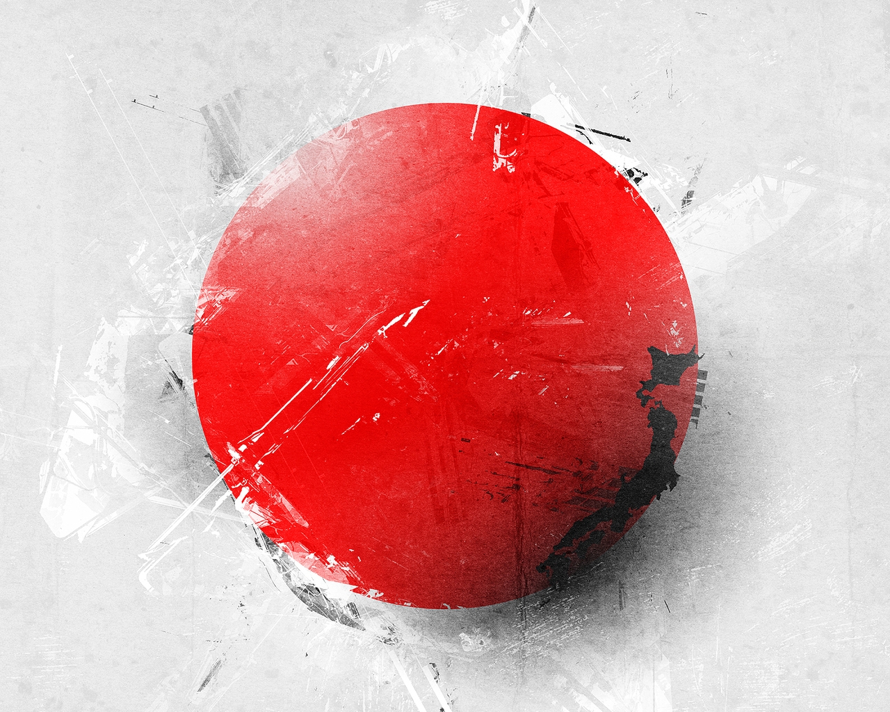Red Ball for 1280 x 1024 resolution