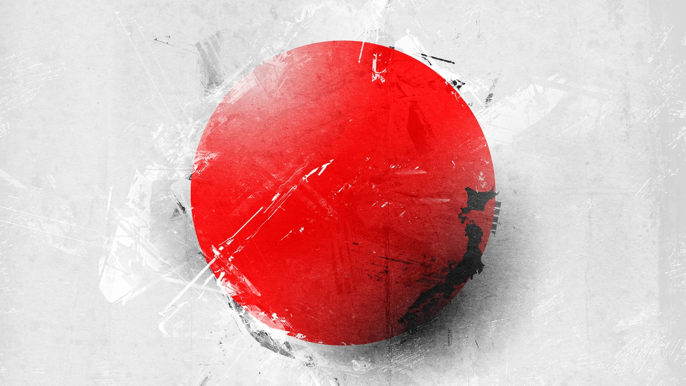 Red Ball for 1366 x 768 HDTV resolution