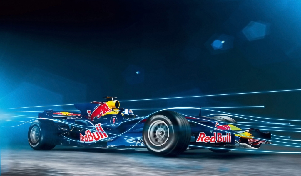 Red Bull Formula 1 for 1024 x 600 widescreen resolution