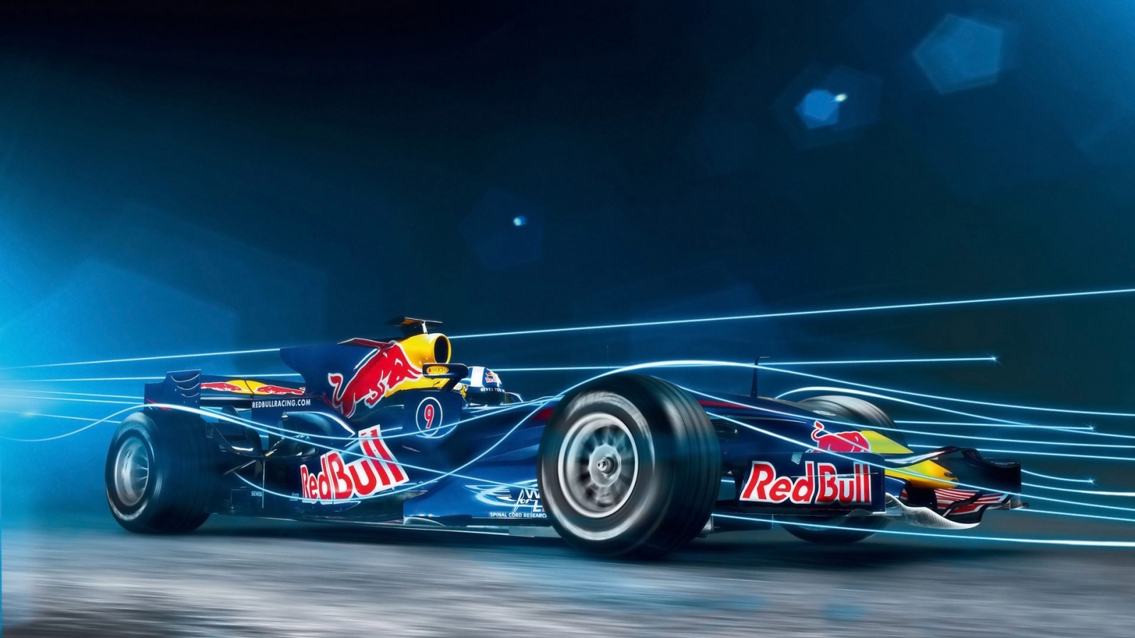 Red Bull Formula 1 for 1600 x 900 HDTV resolution