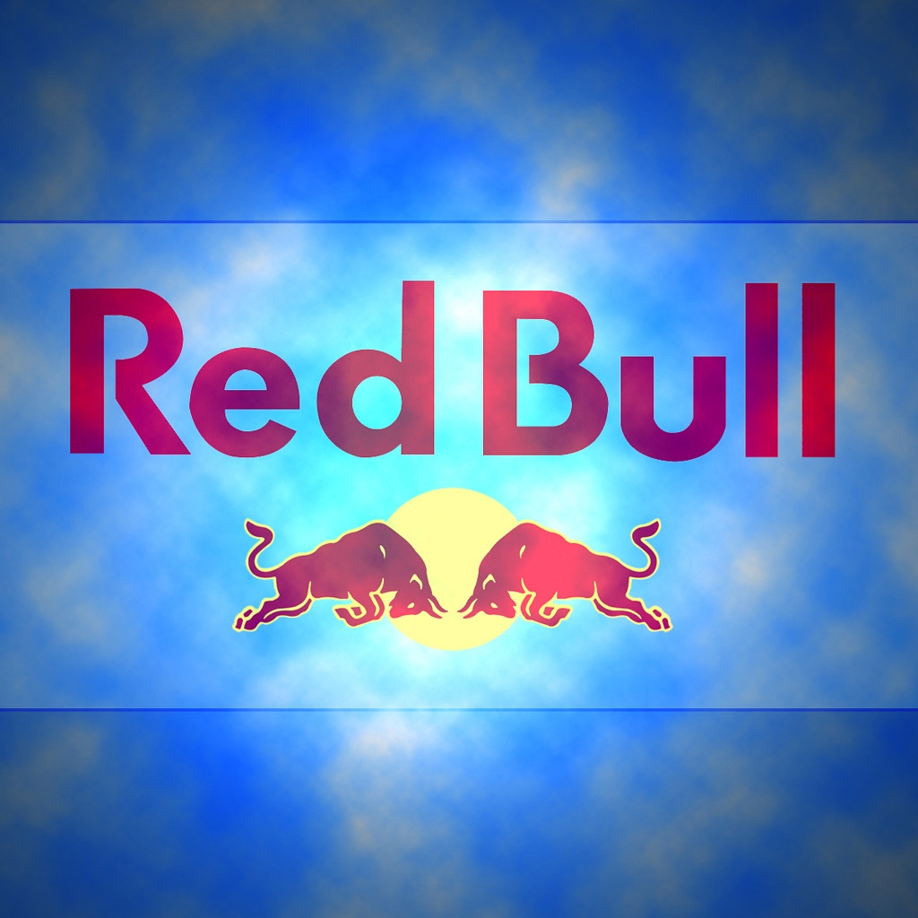 Red Bull Logo for 1024 x 1024 iPad resolution