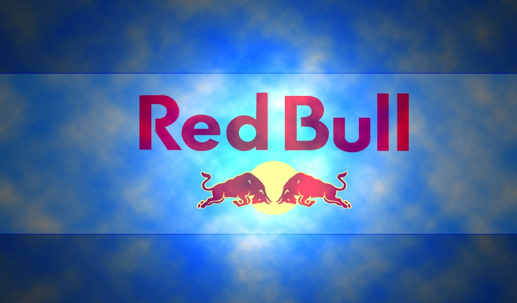 Red Bull Logo for 1024 x 600 widescreen resolution