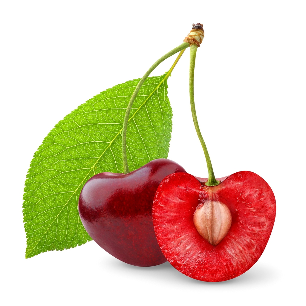 Red Cherries for 1024 x 1024 iPad resolution